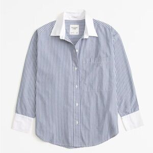 Abercrombie Oversized Poplin Shirt
